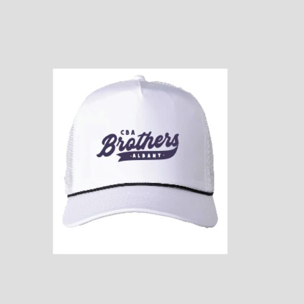 CBA White Rope Cap Thumbnail