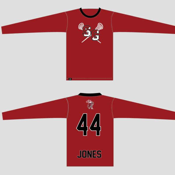 Tartan Crimson Long Sleeve Shirt Thumbnail