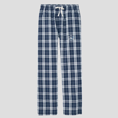 Embroidered Blue Knights - Flannel Plaid Pant Thumbnail